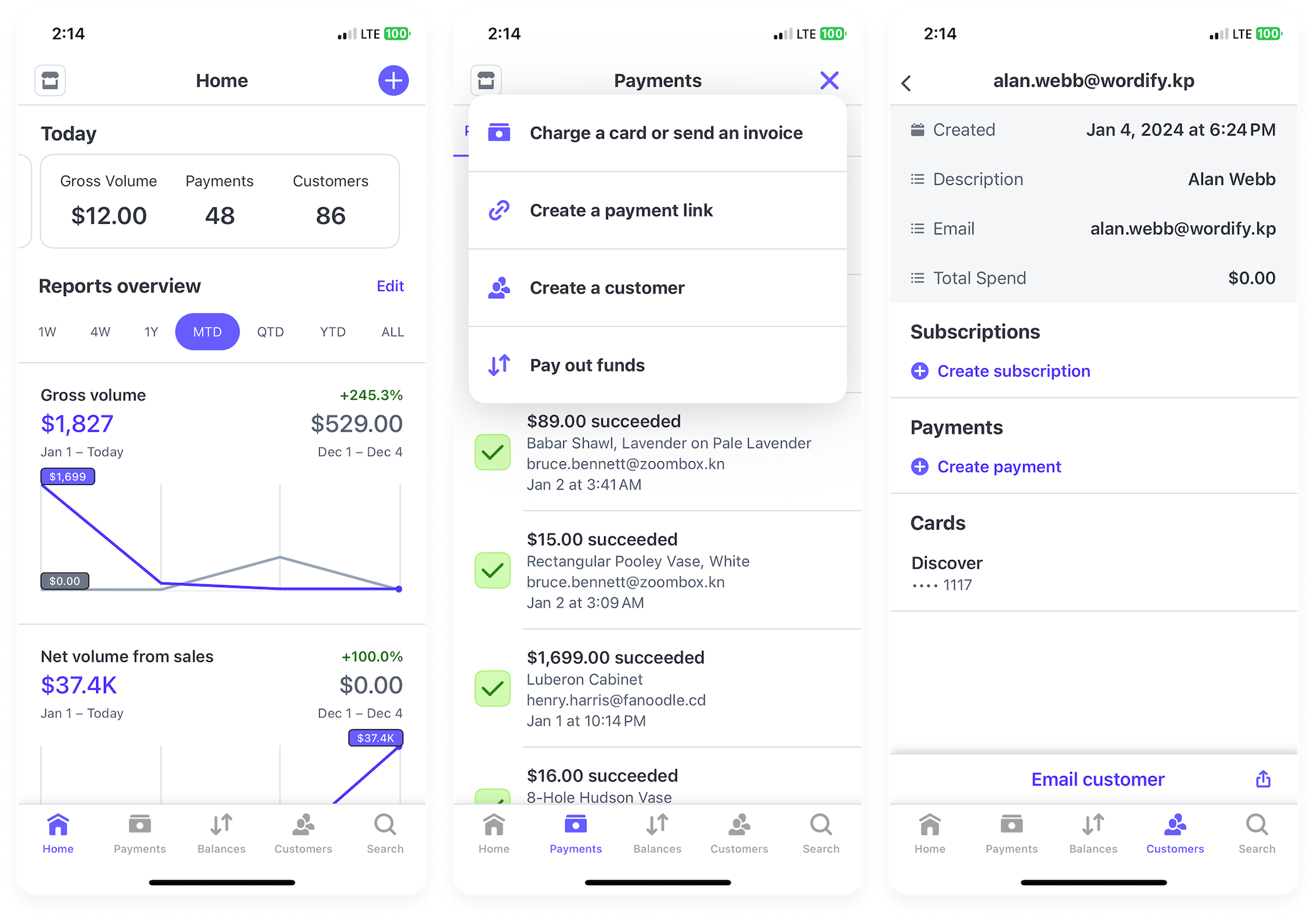 Stripe Mobile App