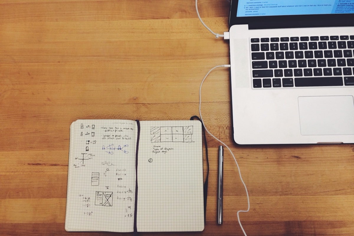 Despite the fact that I build websites for a living, I do a significant amount of work in my notebooks.