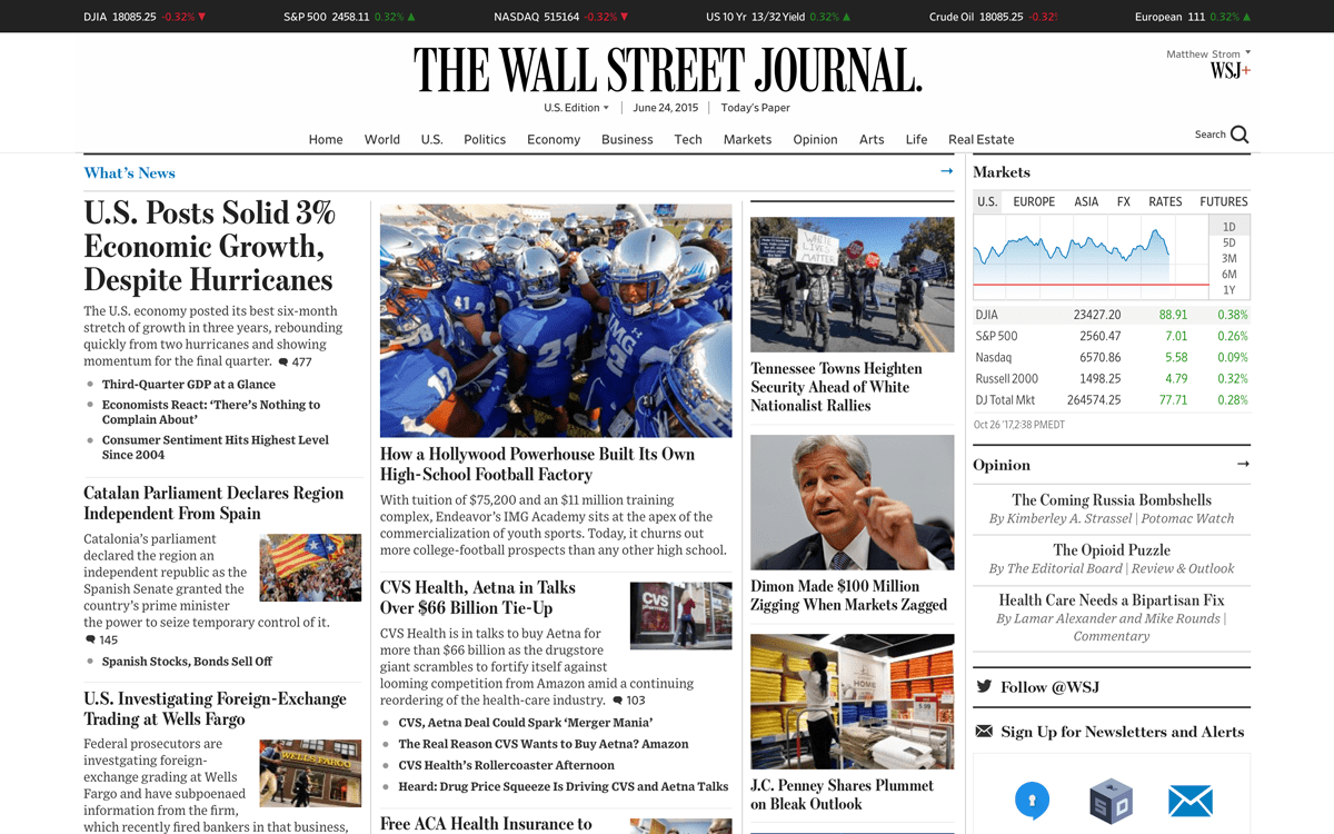 Updated fonts on the homepage