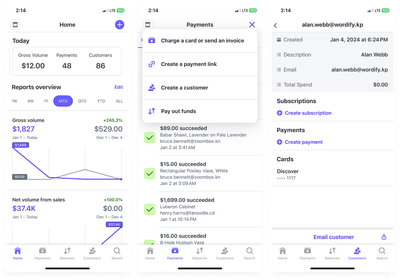 Stripe Mobile App